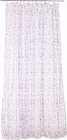 Тюль JAS P5225-C1 300х270 см цветок фиолетовый