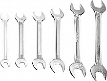 Набор ключей рожковых Top Tools 6-17 мм 6 шт. 35d255