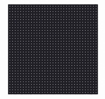 Сталь листовая перфорация окрашенная (квадрат 5х5) черный 1000x1000x0,8 мм