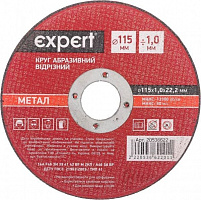 Круг отрезной по металлу Expert Tools 115x1,0x22,2 мм