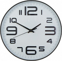 Часы настенные Модерн 25,4 см чорные
