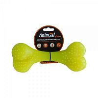 Игрушка для собак AnimAll Кость 25 см желтая 88126