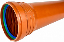 Труба канализационная Esterno 200х3000х4,9 SN4 ASG