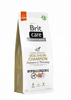 Корм сухой для всех пород Brit Care Hypoallergenic Dog Show Champion с лососем 12 кг