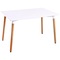 Стол обеденный Fenglian Style 120x80x75 см белый