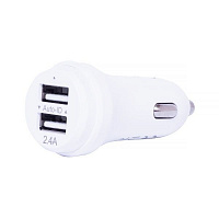 Зарядное устройство — адаптер прикуривателя-USB Zaryad 2usb/2.4A AZU-MX