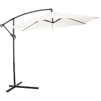 Зонт садовый Indigo FNGD-03 2,7 м белый с наклоном