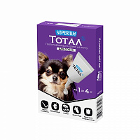 Капли SUPERIUM Тотал для собак 1-4 кг 0,5 мл