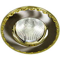 Светильник Feron 125 Е14 титан-золото