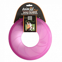 Игрушка для собак AnimAll Fun Фризби 22 см фиолетовая