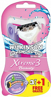 Станки одноразові WILKINSON SWORD Xtreme3 Beauty 4 шт.