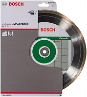 Диск алмазный отрезной Bosch Professional  250x1,6x25,4/30 керамика 2608602539