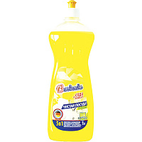 Средство для ручного мытья посуды Barbuda Чистая посуда лимон + сода эффект 1л