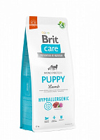 Корм сухой для всех пород Brit Care Hypoallergenic Puppy с ягненком 12 кг