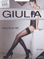 Чулки Giulia cappucino EMOTION р. 1/2 40 den темно-коричневый 
