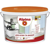 Краска Alpina Для кухни и ванной B1 1 л