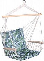 Крісло-гамак з підлокітниками HM00004 55x100 см зелений
