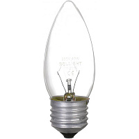 Лампа накаливания B35 40 Вт E27 230 В прозрачная