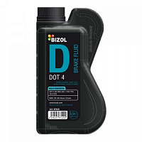 Тормозная жидкость Bizol Brake Fluid DOT-4 0,5л (В87420) 