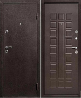 Дверь входная Tarimus Варшава Венге (860х2050 R) RAL 8019 / венге 2050х860 мм правая