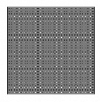Сталь листовая перфорация без покрытия (квадрат 9,2х9,2) серый 1000x1000x0,8 мм