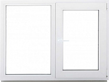 Окно поворотно-откидное ALMplast Delux 70 1200x900 мм правое 