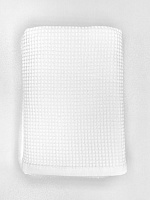 Полотенце вафельное 70x140 см белый Ideal 