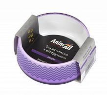Миска AnimAll для собак з візерунком PS05020 300 мл фіолетовий
