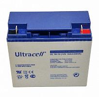 Батарея аккумуляторная Ultracell UL18-12, 12В, 18Ач, AGM