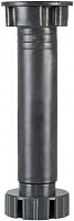 Мебельная ножка DC регулируемая 150 мм черная 