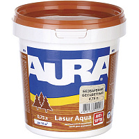 Деревозахисний засіб Aura® Lasur Aqua дуб шовковистий мат 0,75 л
