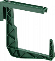 Крепление для балконного ящика Тарлев пластиковое зеленое GB20/2 21х2,5x19 см 
