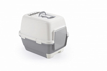 Туалет-домик Stefanplast с фильтром Cathy Clever & Smart 58х45х48 см серый