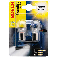 Лампа галогенная Bosch Pure Light (1987301017) P21W 12 В 21 Вт 2 шт