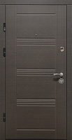 Дверь входная Министерство дверей КС-29+ венге серый горизонт 2050х860 мм левая