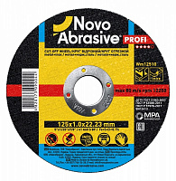 Круг отрезной NovoAbrasive 125 x 1,0 x 22,2 мм WM12510