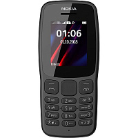 Мобильный телефон Nokia 106 DS black