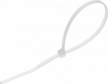 Стяжка кабельная CarLife 2,5х150мм белая
