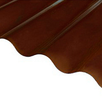 Агрошифер профилированный Карбоснаб 2,3x0,9м x 0,85мм волна бронзовый