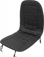Накидка на сиденье с подогревом черная 95x45 см EL 100 574
