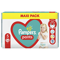 Подгузники-трусики Pampers Pants Размер 5 (12-17 кг)