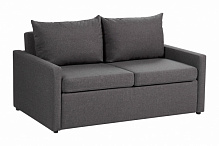 Кровать-диван прямой Мебель Прогресс Кельн темно-серый 1520x920x890 мм