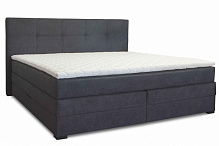 Кровать Мебель Прогресс ДЖИП 160x200 см антрацит 