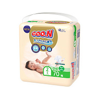 Подгузники Goon Premium Soft 4-8 кг 2 (S) 70 шт.