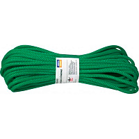 Шнур полипропиленовая 6 мм 20 м зеленый 0,29 кг