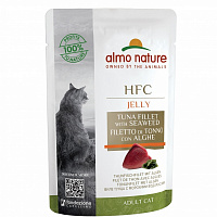 Консерва Almo Nature HFC Cat Jelly с филе тунца и водорослями 55 г