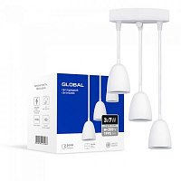 Светильник светодиодный Global GPL-01C 4100K 3x21 Вт белый 