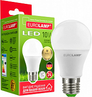 Лампа светодиодная Eurolamp LED-A60-10274(A) 10 Вт A60 матовая E27 220 В 4000 К 