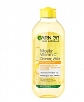 Мицеллярная вода Garnier Skin Naturals з вітаміном С для тьмяної шкіри обличчя з ефектом сяяння 400 мл