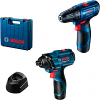 Набор инструментов Bosch Professional GSR 120-LI + GDR 120-LI 06019G8023